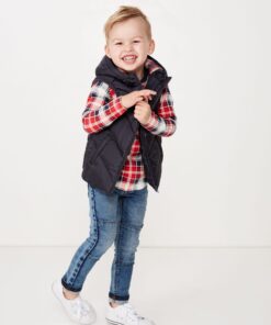 Alternative view of Navy Puffer Vest (Size 10 only)
