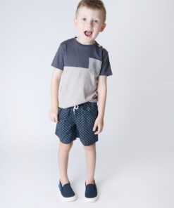Alternative view of Tee - Dusty Grey/Charcoal