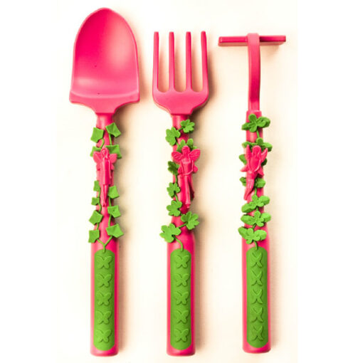 Garden Fairy 3-piece Constructive Eating Cutlery Set