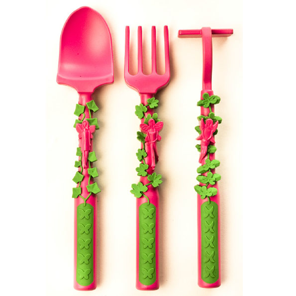 Garden Fairy 3-piece Constructive Eating Cutlery Set