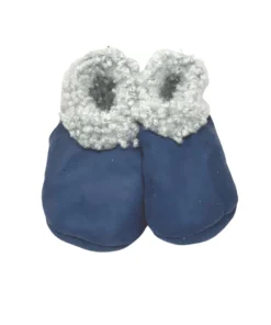 Cornflower Lambskin Booties