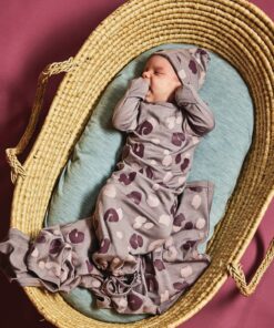 Lavender Roar - Merino Newcomer Sleep Gown