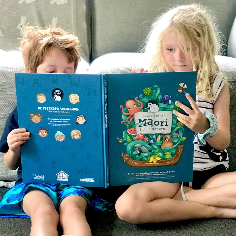 Book - Kuwi & Friends Māori Picture Dictionary - Image 2
