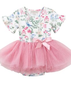 Summer Meadow Tutu Romper Dress