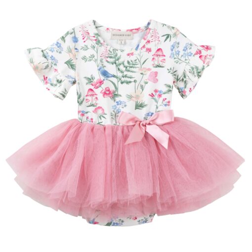 Summer Meadow Tutu Romper Dress