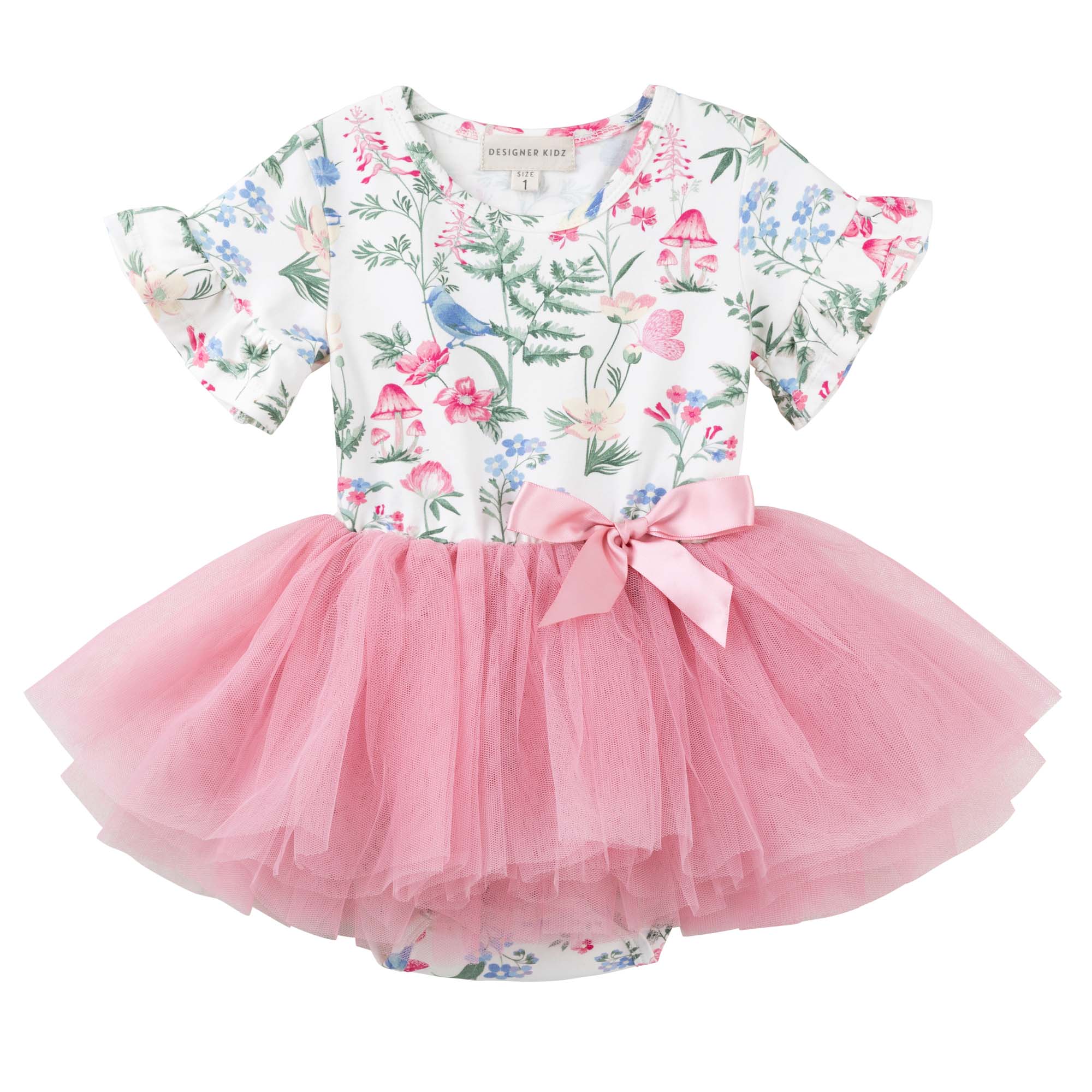 Summer Meadow Tutu Romper Dress