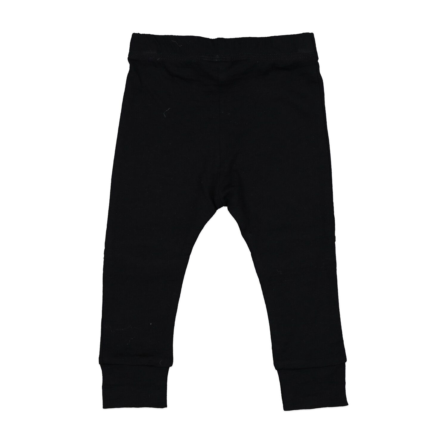 Black Merino Slasher Leggings - Image 2