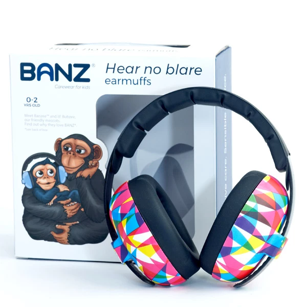 Geo Triangle Protective Earmuffs