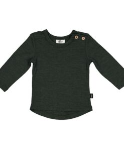 Moss Merino Wyatt Long Sleeve Tee