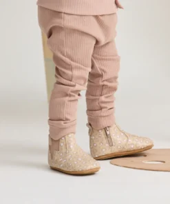 Alternative view of Electric Baby Boots - Blush Leopard
