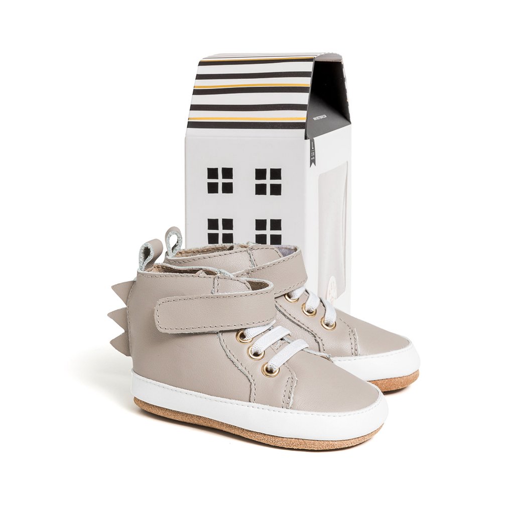 Grey Dragon Hi Top Boots