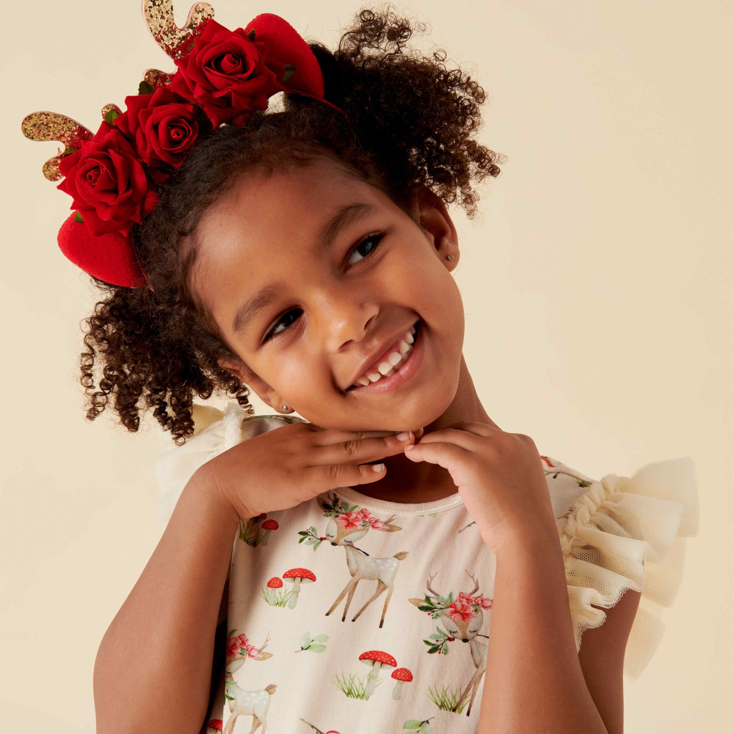 Reindeer Tutu Dress - Image 3