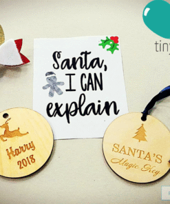 Christmas Tree Decoration - Personalised