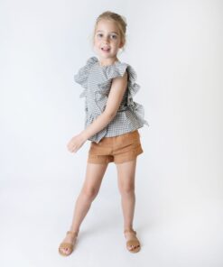 Alternative view of Shorts - Bronze Linen Tailored Shorts