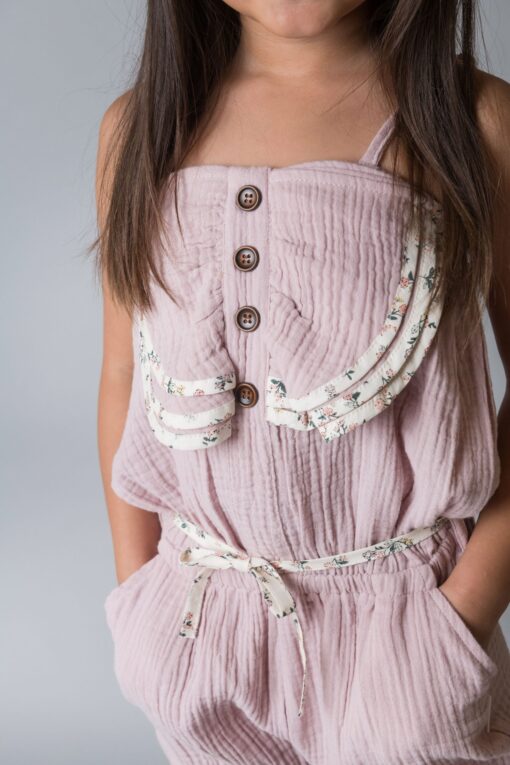 Playsuit - Pale Plum - Image 2
