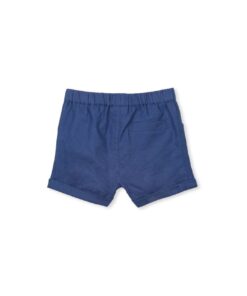 Alternative view of Shorts - Blue Linen
