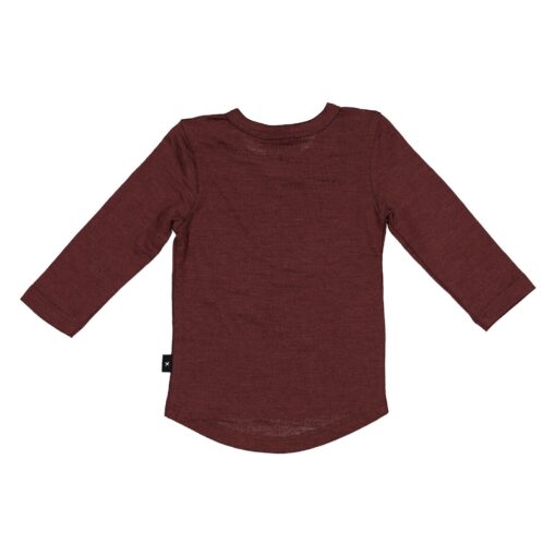 Mulberry Merino Wyatt Long Sleeve Tee - Image 2