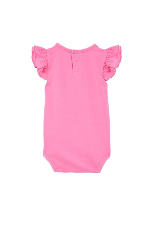 Pink Sachet Broderie Bodysuit - Image 2
