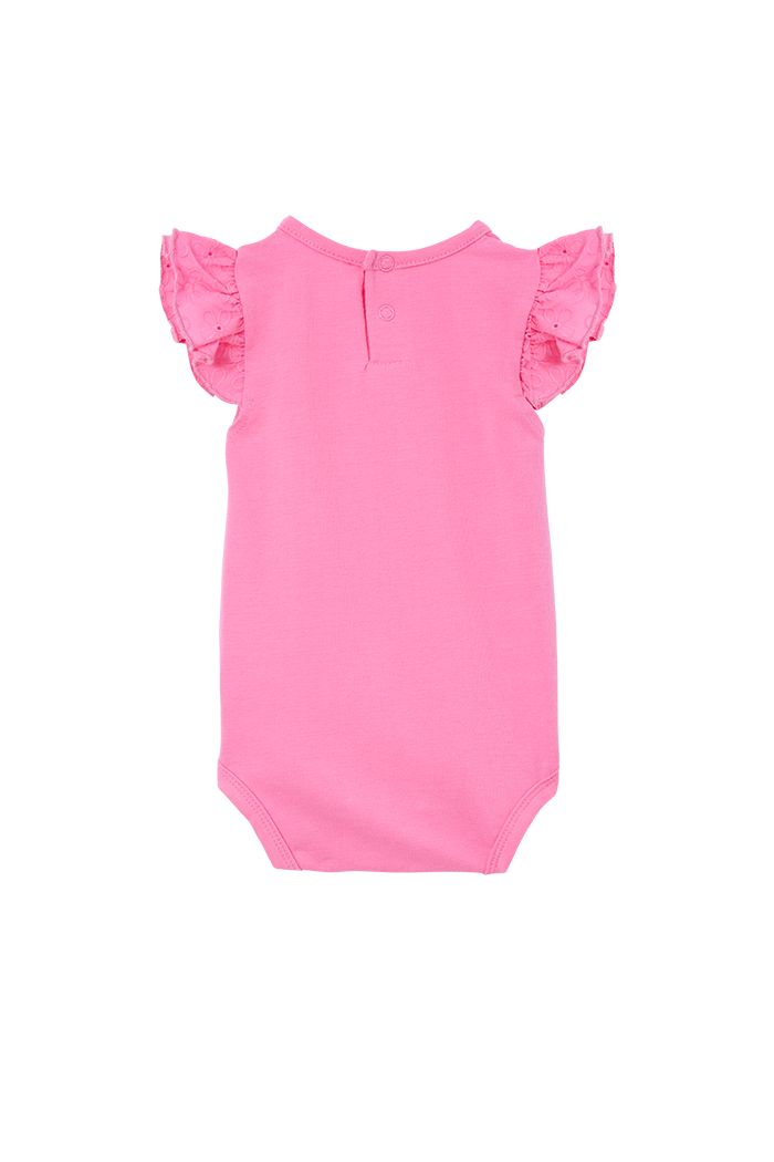 Pink Sachet Broderie Bodysuit - Image 2