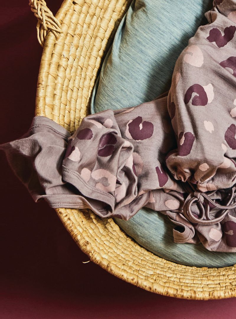 Lavender Roar - Merino Newcomer Sleep Gown - Image 3