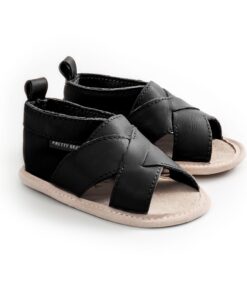 Sandals - Woven Castle Black