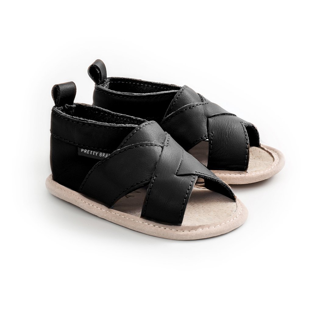 Sandals - Woven Castle Black