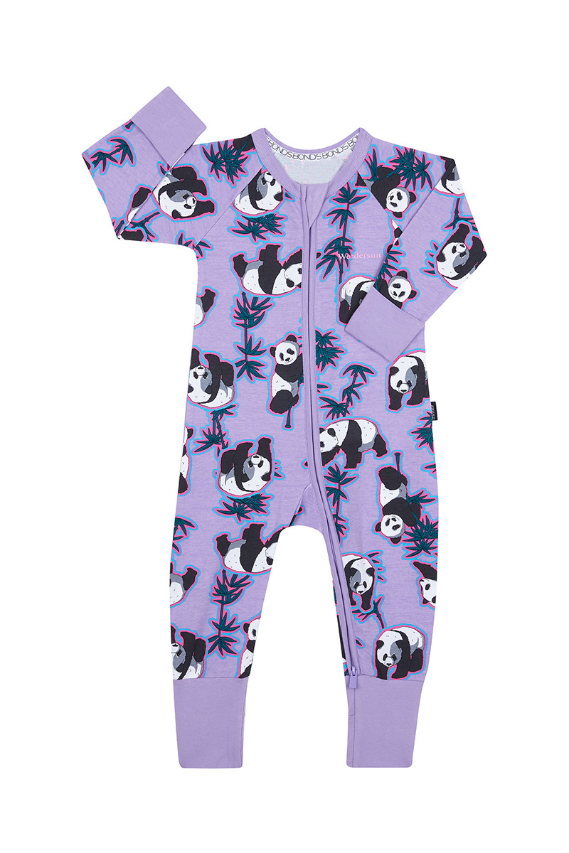 Lilac Panda Collection Bonds Wondersuit