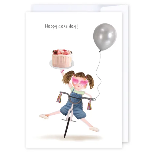 Birthday Girl Gift Card - Cake Day