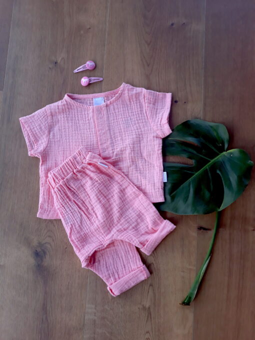 Pants Cheesecloth - Pastel Sky - Image 2