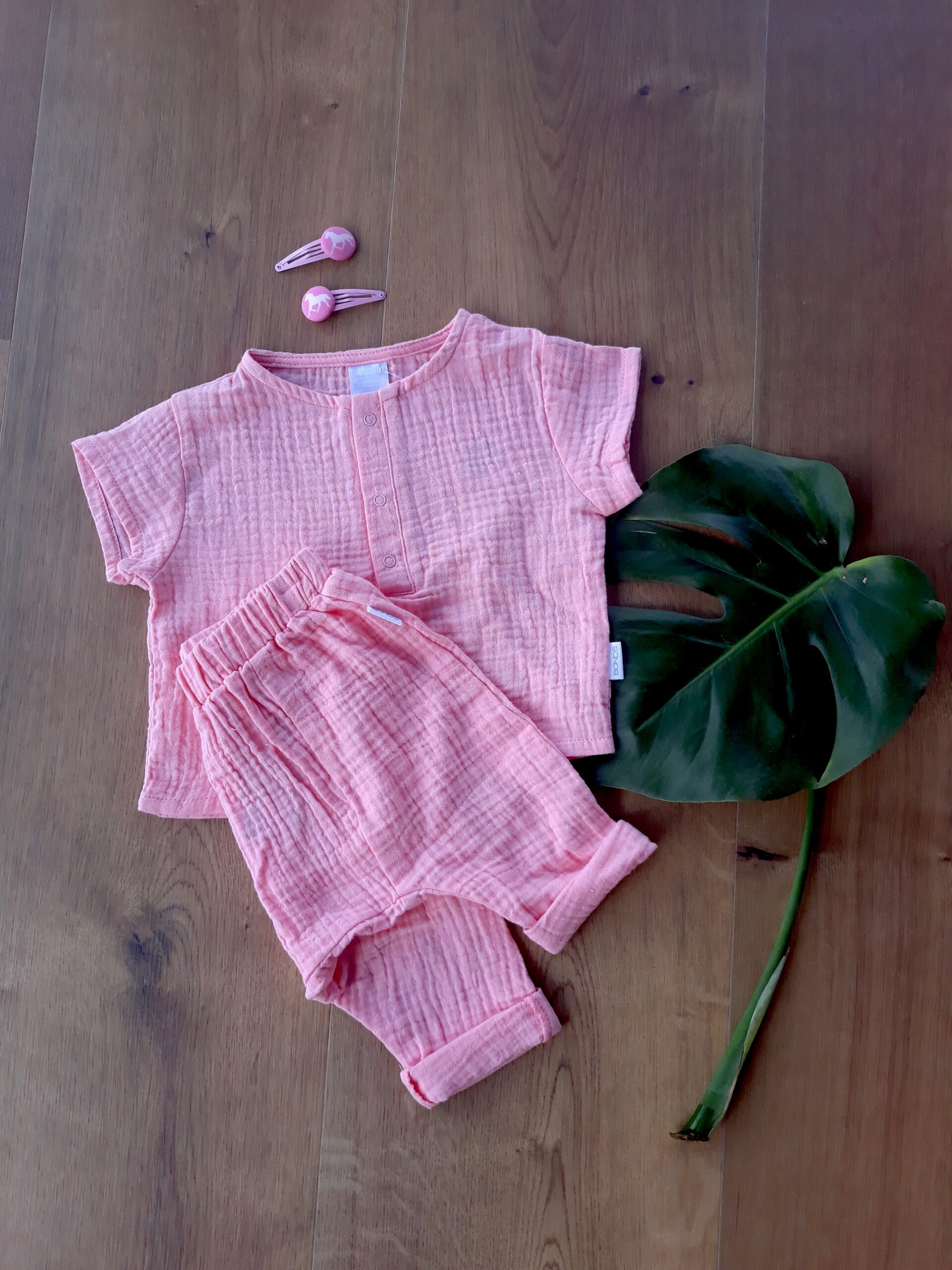 Pants Cheesecloth - Pastel Sky - Image 2