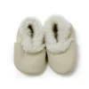 Lambskin Booties - Cream