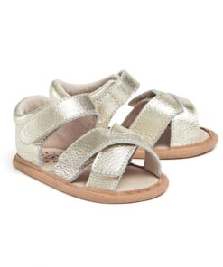 Gold - Criss Cross Sandals