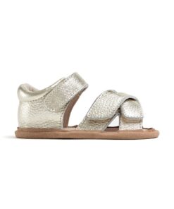 Alternative view of Gold - Criss Cross Sandals