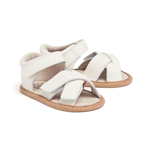 Ivory - Criss Cross Sandals