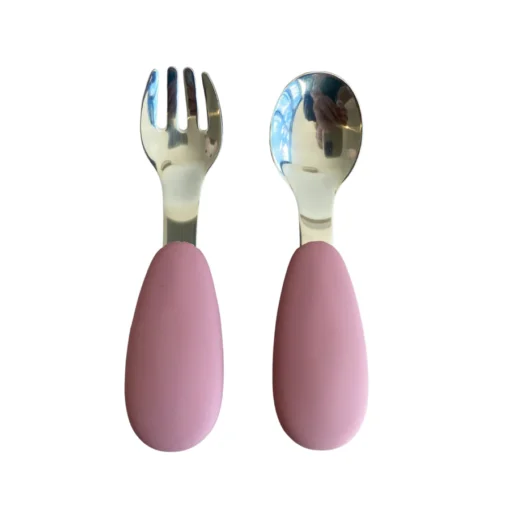 Cutlery Set Metal/Silicon - Petite Eats - Image 2
