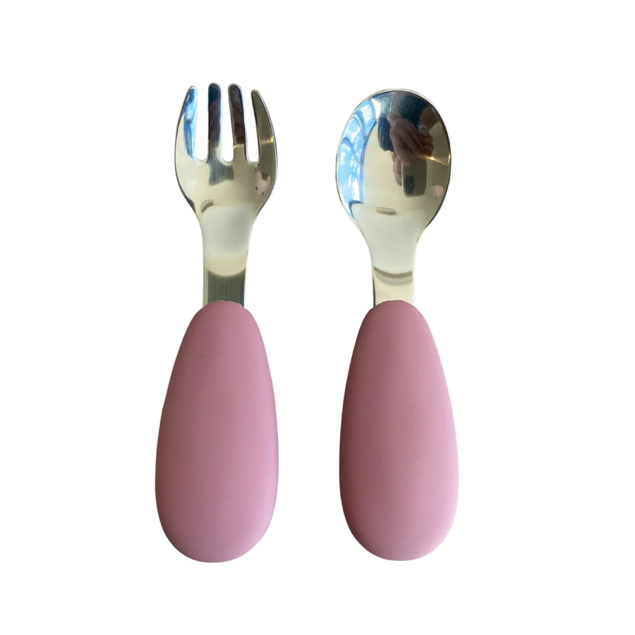 Cutlery Set Metal/Silicon - Petite Eats - Image 2