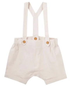 Alternative view of Finley Linen Suspender Shorts