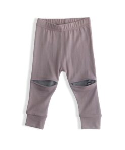 Merino Slasher Leggings - Lavender/Ash Marle