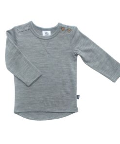 Alternative view of Ash Marle Merino Wyatt Longsleeve Tee