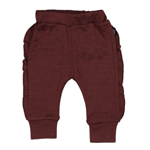 Merino Kenzie Leggings - Mulberry (size 2 yrs only) - Image 3