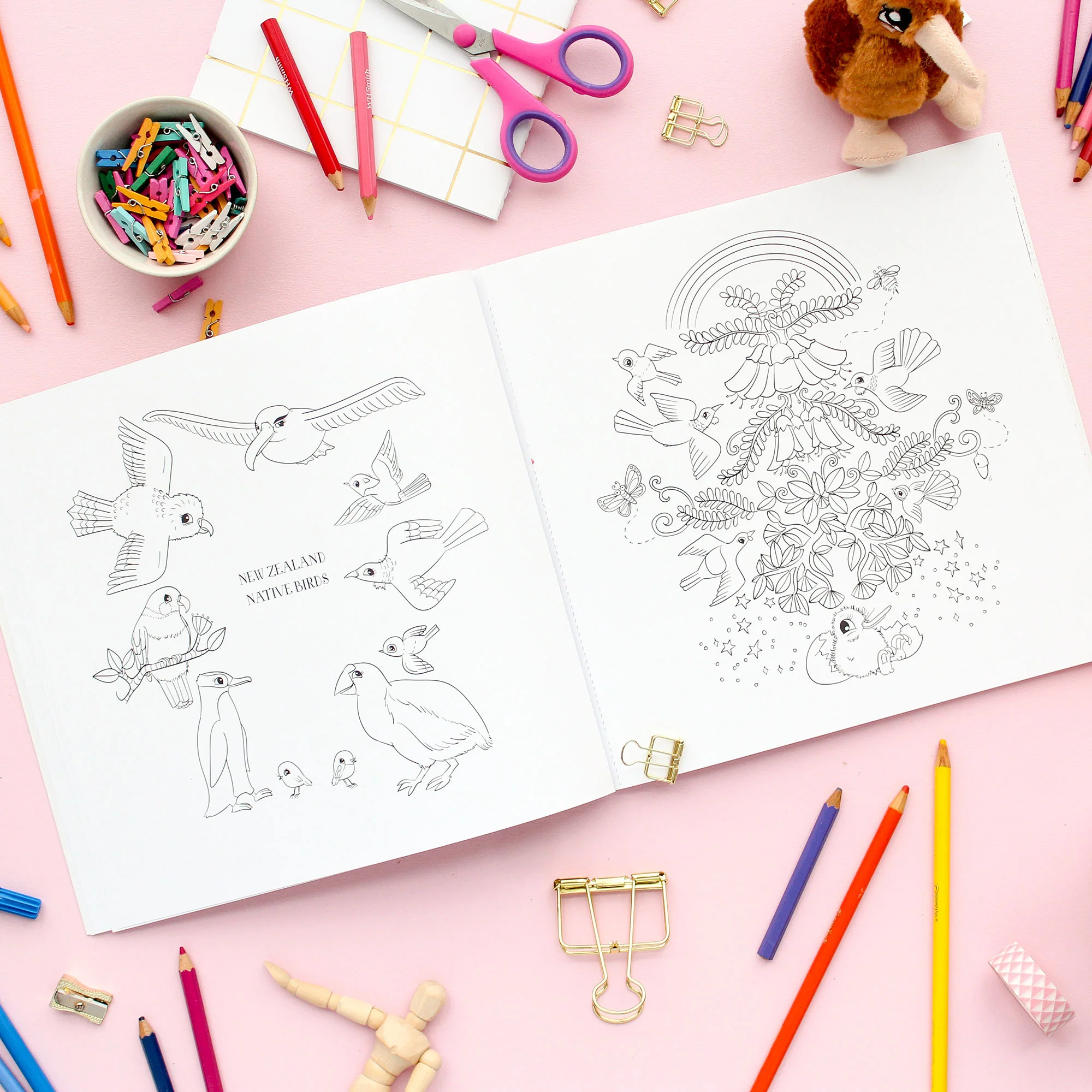 Book - Kuwi's Creative Colouring Book - Image 3