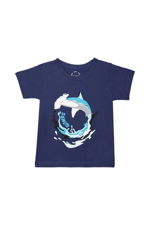 Hammerhead Navy Tee