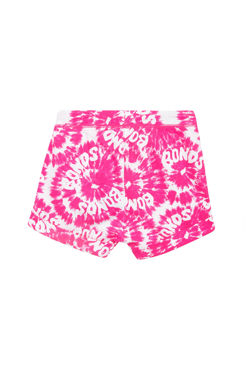 Pink Tie Dye Shorts - Image 2