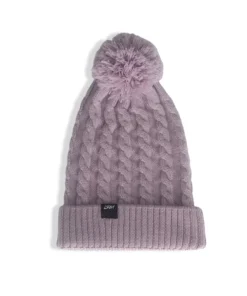 Alternative view of Merino Knit Beanie - Lavender