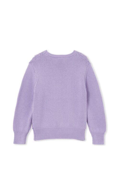 Lilac Knit Jumper - Image 2