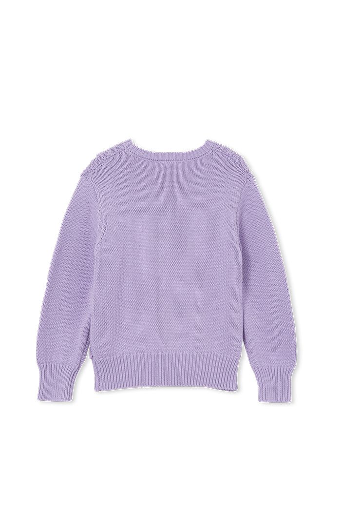 Lilac Knit Jumper - Image 2