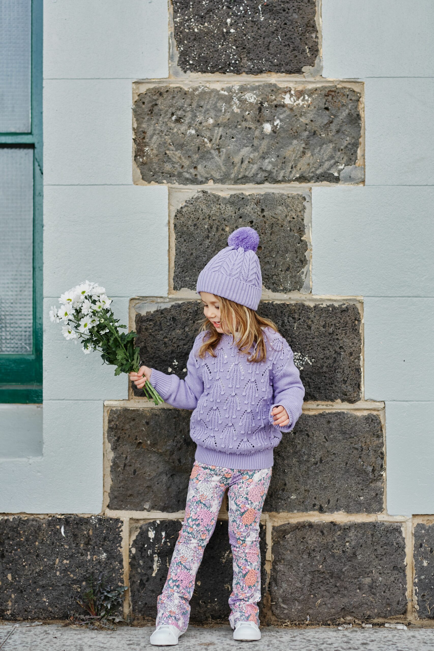 Lilac Knit Jumper - Image 4