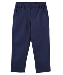 Finley Linen Pants - Navy