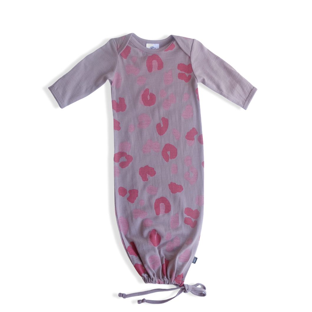 Lavender Roar - Merino Newcomer Sleep Gown - Image 2