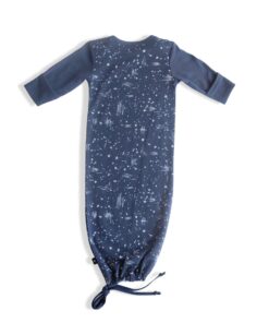 Alternative view of Storm Scribble - Merino Sleep Gown